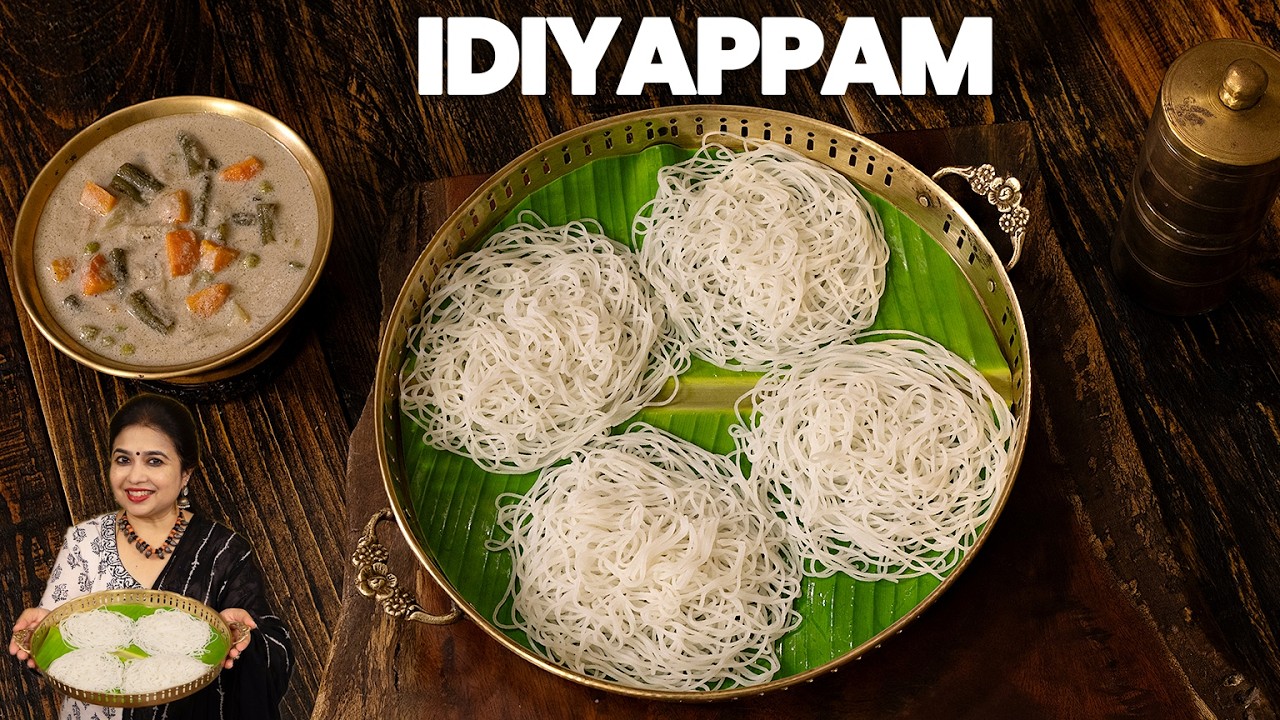 EASY Idiyappam Recipe For A PERFECT Breakfast