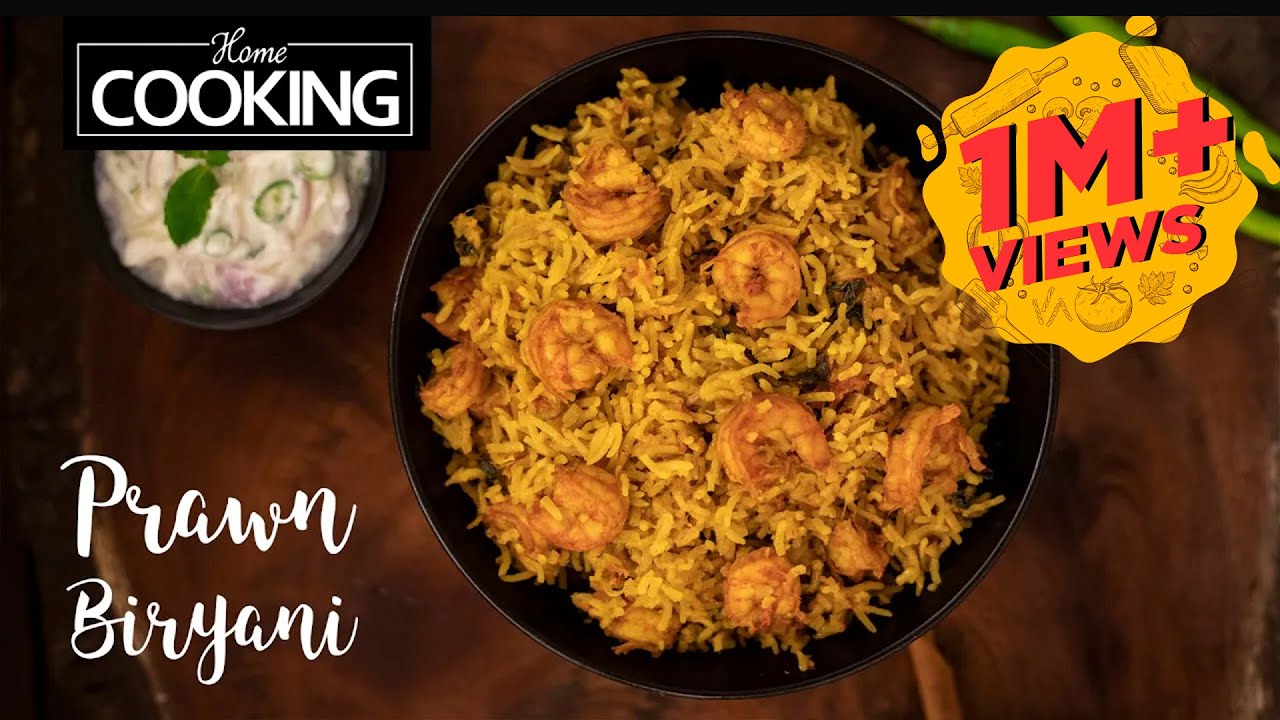 Prawn Biryani | Pressure Cooker Biryani Recipe | Biryani Recipes