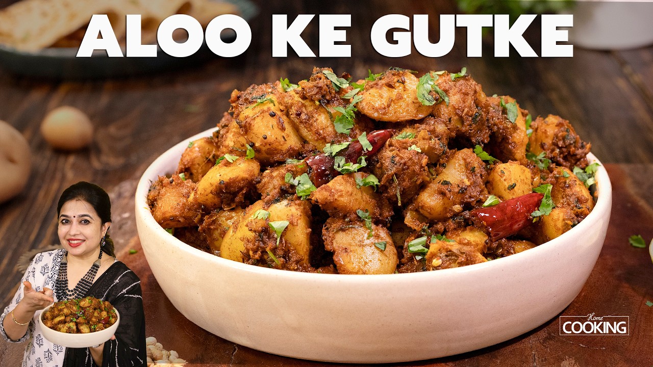 Pahadi Aloo Ke Gutke | Mountain Style Potato Fry | Uttarakhand Traditional Recipe