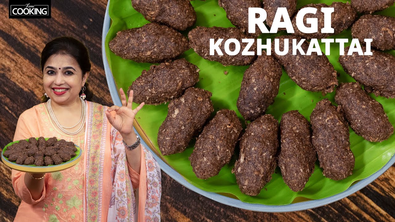 Ragi Kozhukattai | Healthy Snacks Recipe | Ragi Recipes | Sweet Kozhukattai | Millet Recipes