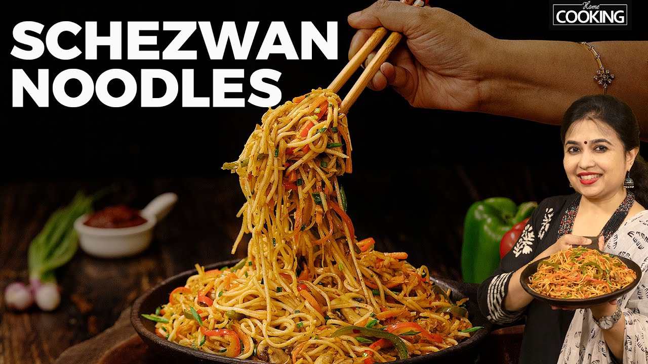 Schezwan Noodles | Veg Noodles Recipe | Street Food | Indo Chinese Food | Noodles Recipe