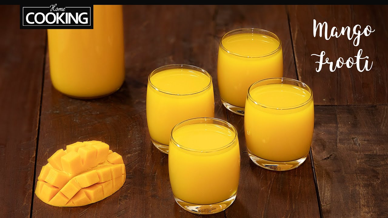 Mango Frooti | Mango Juice | Summer Drinks | Mango Recipes | Aamras Recipe@HomeCookingShow