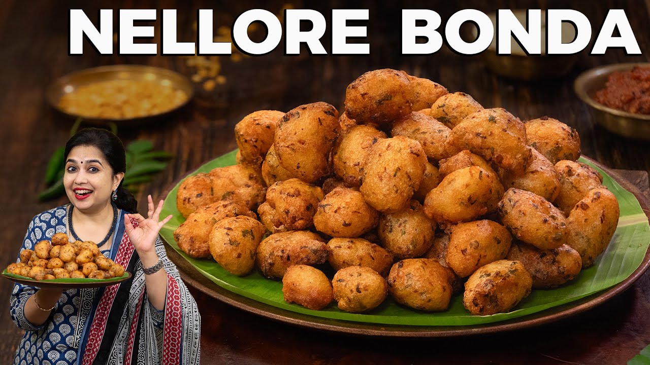 Nellore Bonda Recipe | Evening Snacks | Street Food | Bonds Recipe | Tea Time Snacks