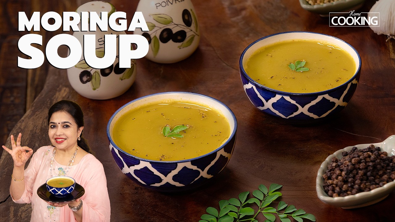 Drumstick Leaves Soup | Moringa Soup | Healthy & Nutritious Soup Recipe