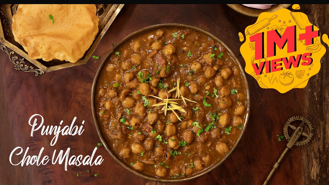Chana Masala | Punjabi Chole Masala | Poori Masala Recipe | Chole Bhature Recipe | Chickpea Recipe