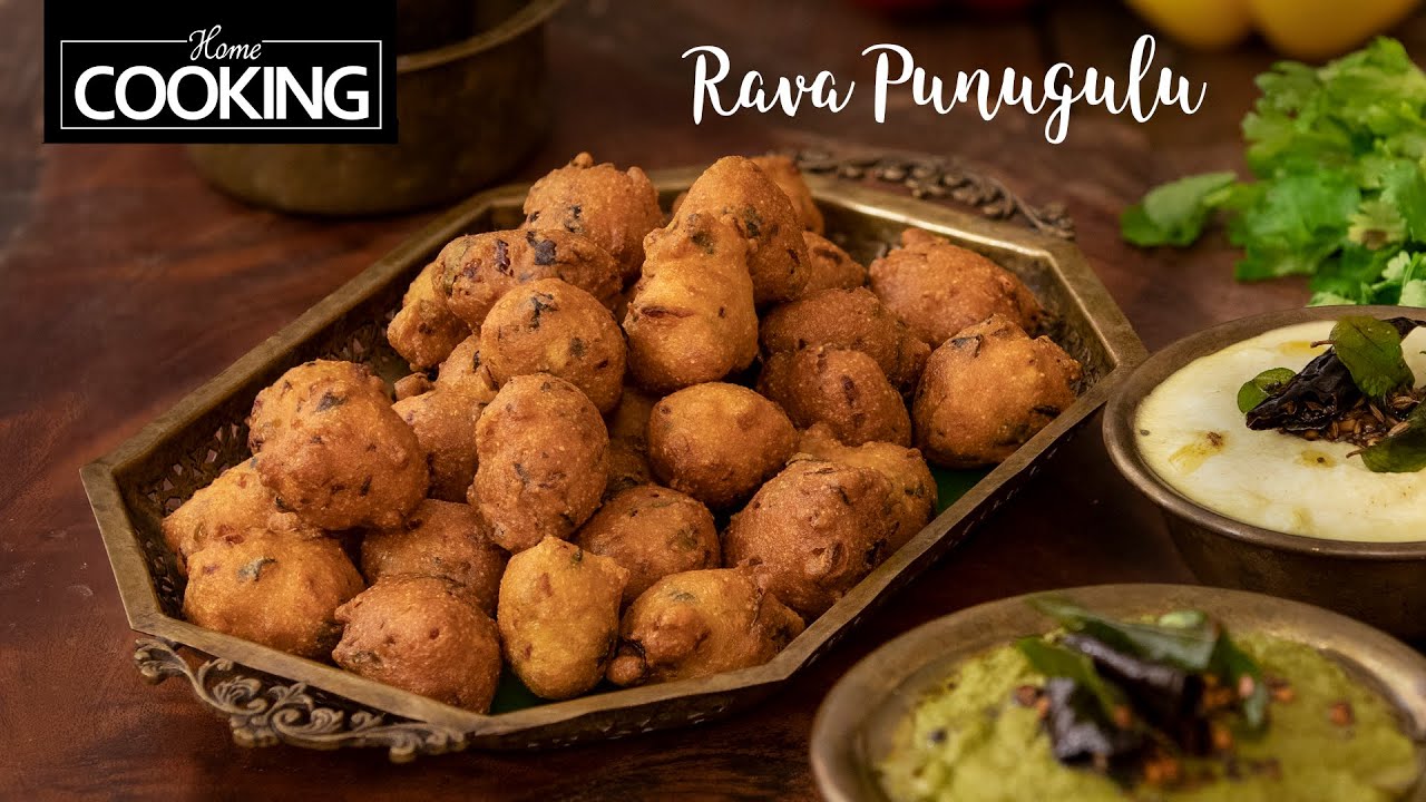 Instant Rava Punugulu | Sooji Appe | Crispy Rava Bonda | Tea Time Snacks | Breakfast Recipe