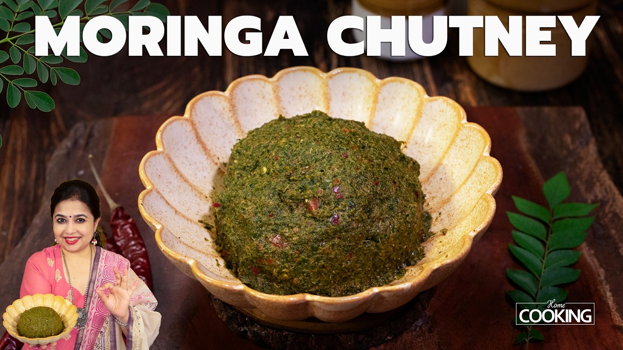 Moringa Chutney | Healthy Chutney Recipe | Drumstick Leaves Chutney | Boost Immunity