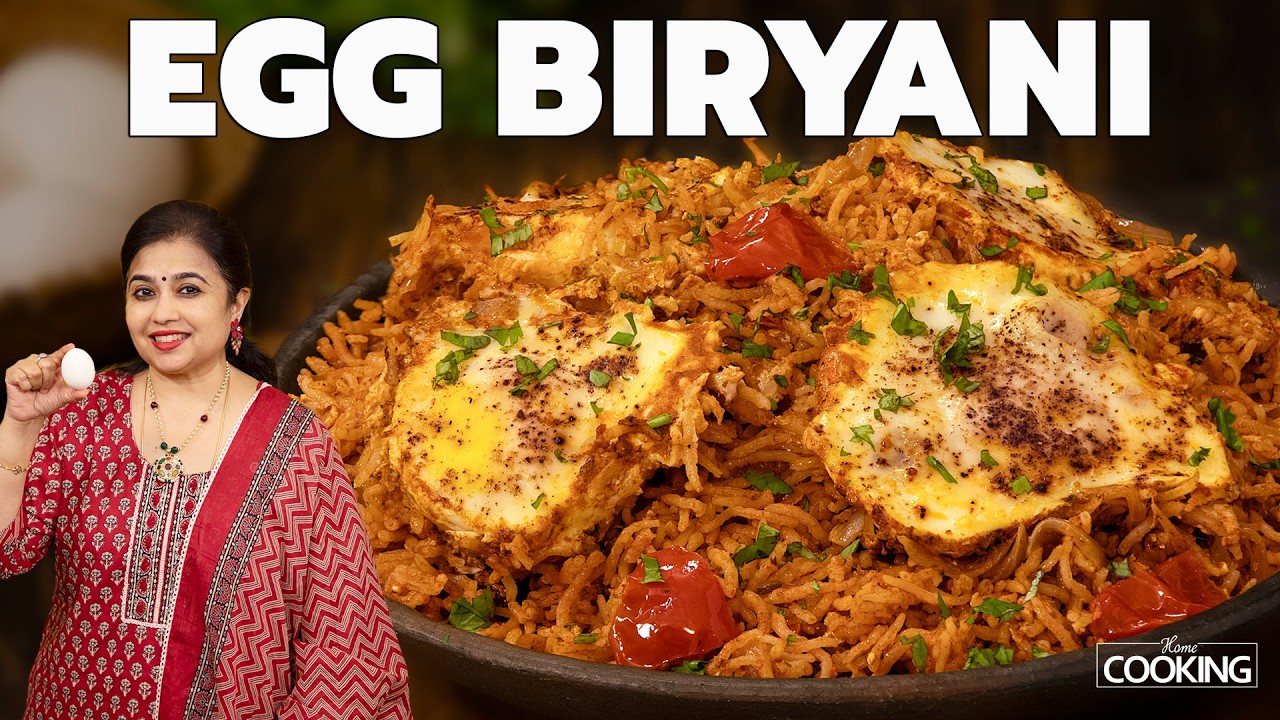 Egg Biryani | Perfect Lunch Box Recipe | Anda Biryani Recipe | Egg Recipes