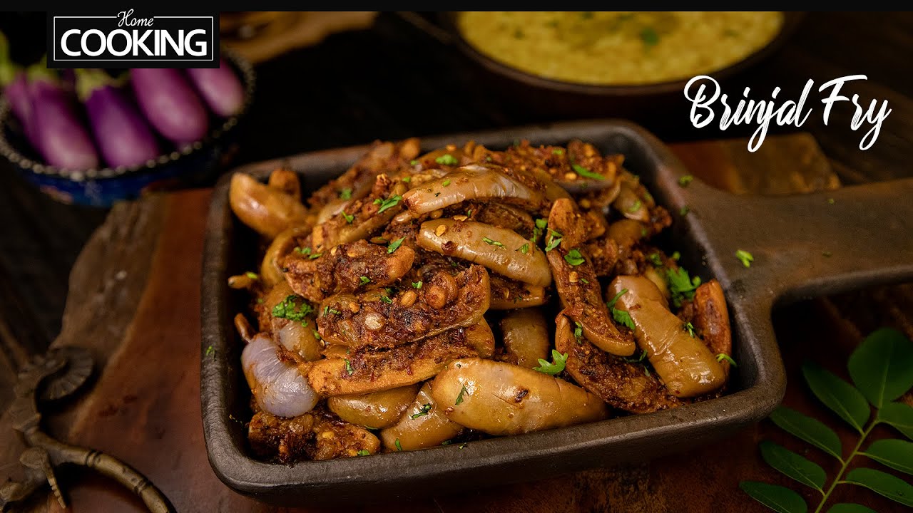 Simple Brinjal Fry Recipe | Delicious Side Dish for Lunch in Under 30 Minutes!"