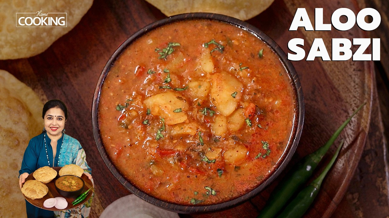 Aloo Sabzi | Puri Wale Aloo Ki Sabzi | Potato Curry for Puri | Aloo Recipe