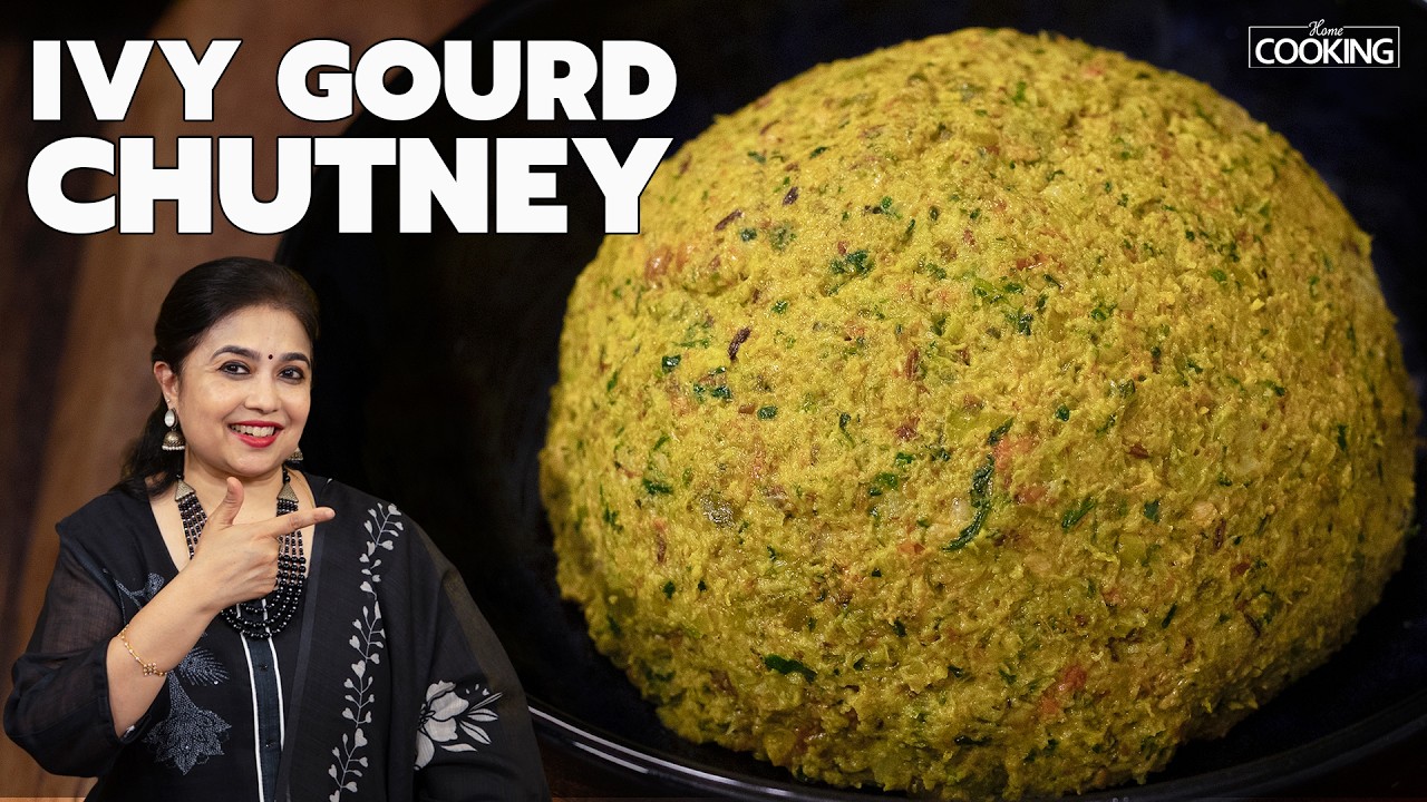 Ivy Gourd Chutney | Dondakaya Pachadi | Spicy Andhra Chutney That's Addictive with Every Bite