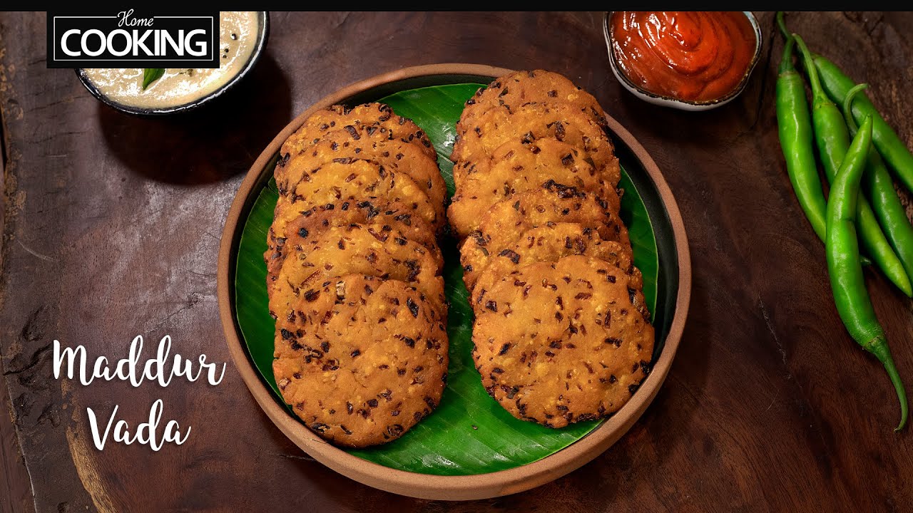 Maddur Vade - Evening Snacks Recipe | Karnataka Special Recipes | Vada Recipe | Quick Snacks