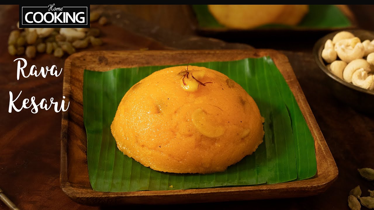 Rava Kesari | Sooji Halwa Recipe | Semolina Kesari | Kesari Bath | Indian Sweets | Sheera Recipe