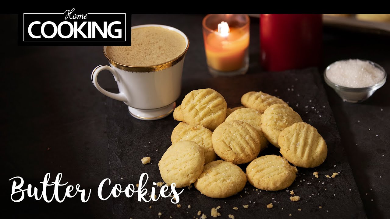 Butter Cookies | Homemade Cookies | Butter Biscuit