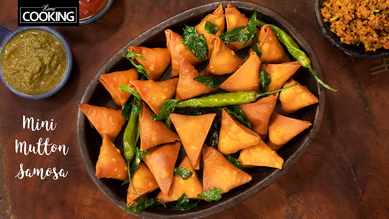 Mutton Samosa | Keema Samosa | Evening Snacks | Iftar Recipes | Mutton Recipes@HomeCookingShow
