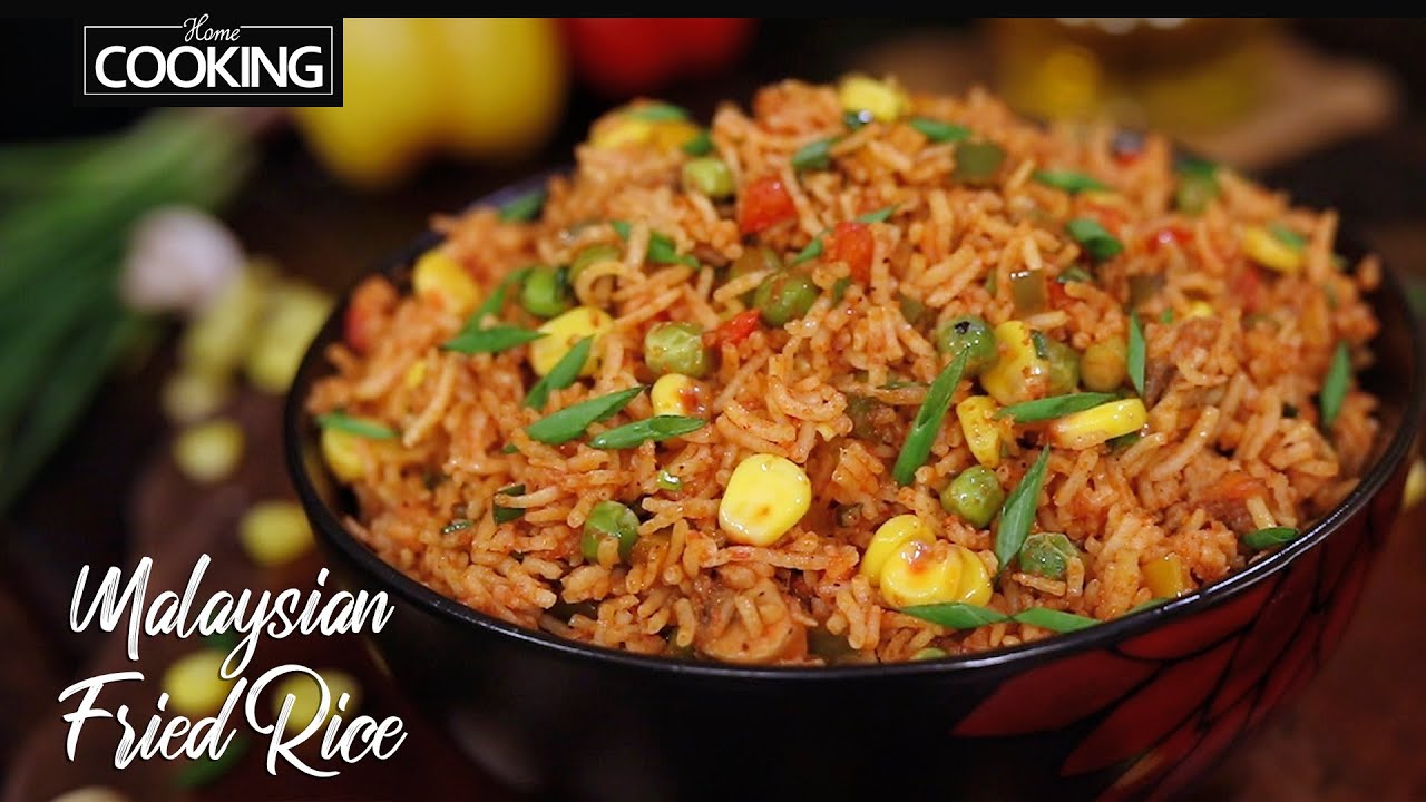 Malaysian Fried Rice | Fried Rice Recipe | Malaysian Street Food | Easy Lunch Recipes | Rice Recipes