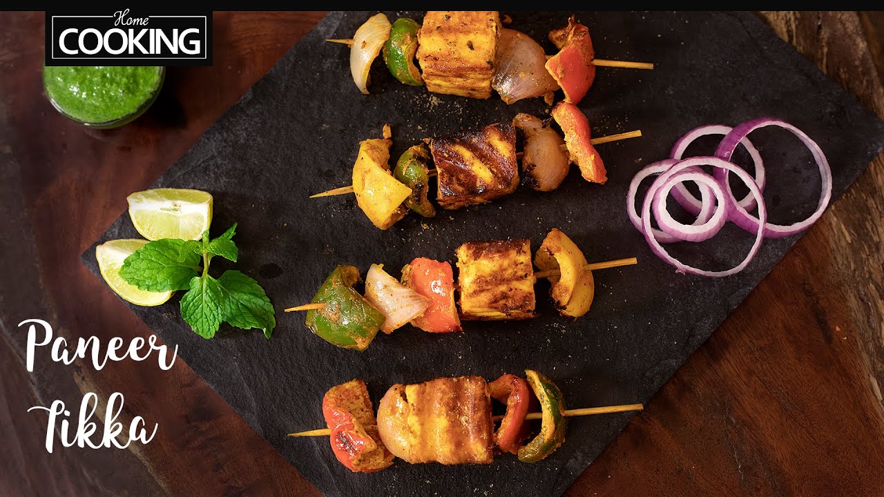 Paneer Tikka Recipe | Paneer Recipes | Veg Starter | Paneer Tikka on Tawa | Healthy Recipe