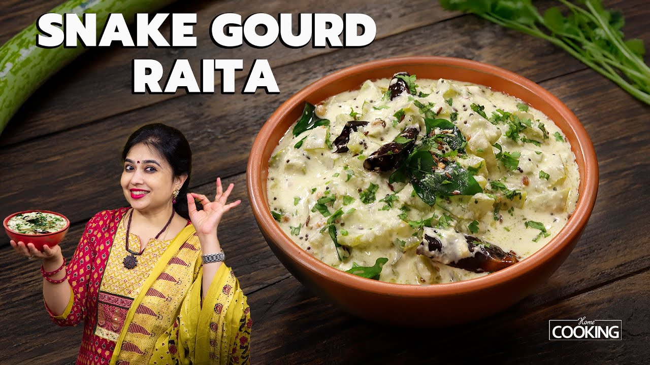 Snake Gourd Raita Recipe | South Indian Curd Side Dish | Healthy Summer Raita | Lunch Side Dish