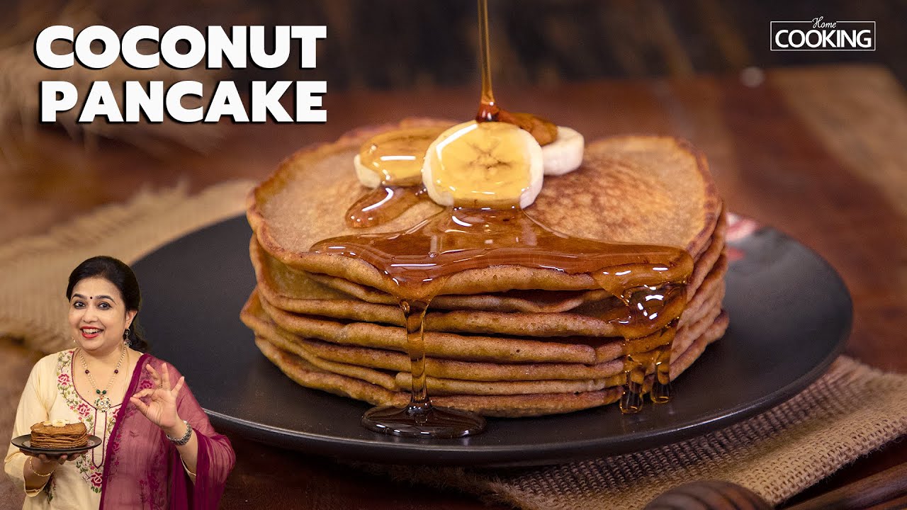 Coconut Pancakes in Under 30 Minutes | No Maida, No Oven | Perfect for Evening Snacks & Tiffin