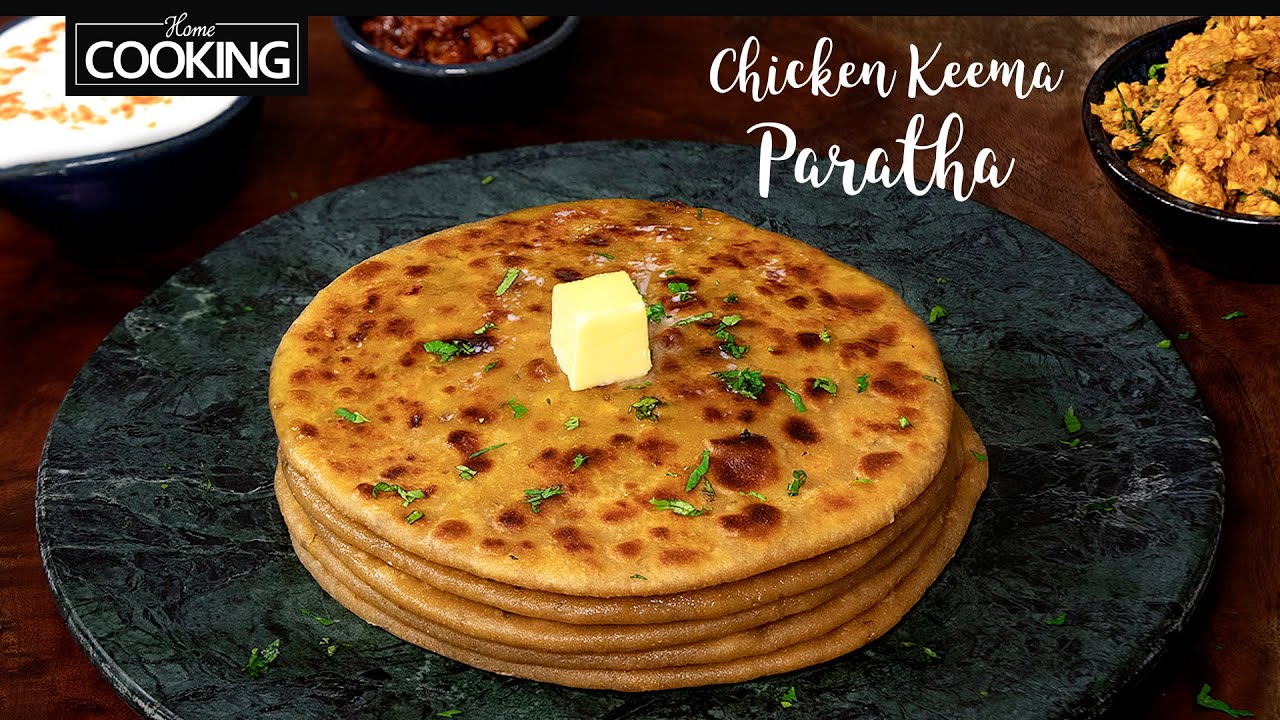 Chicken Keema Paratha| Healthy Recipes|Chicken Recipen|Paratha Recipe|Lunch Box Recipe|Rotis |Bread