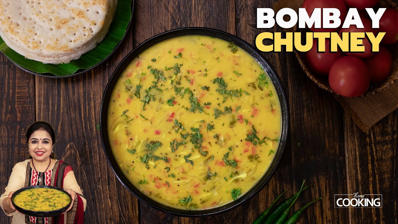 Bombay Chutney Recipe | No Coconut, No Grinding | Easy Side Dish for Idli, Dosa & Poori