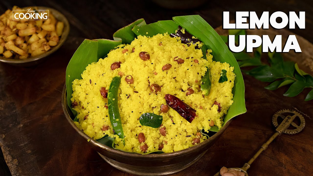 Lemon Upma | Andhra Style Rava Pulihora | Rice Rava Upma | Quick Tiffin & Light Dinner Ideas