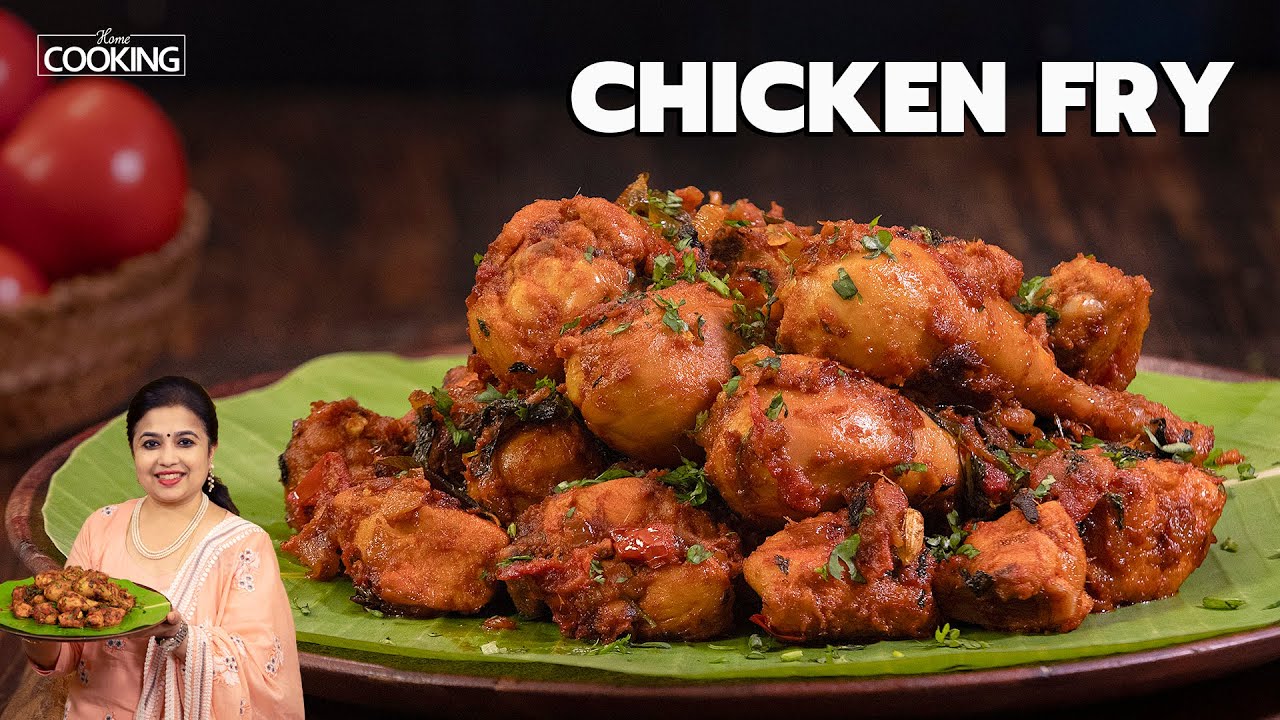 Chicken Fry Recipe for Bachelors | Simple Chicken Fry for Beginners | Amma Style Chicken Fry