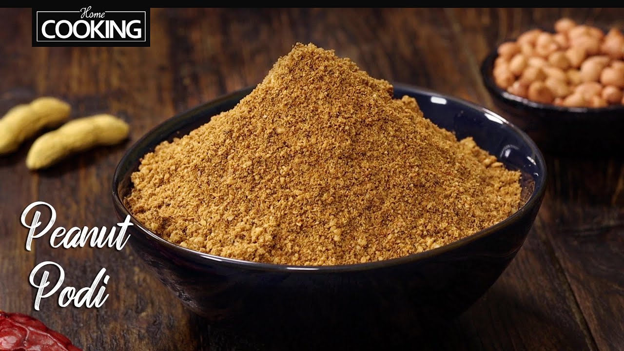 Peanut Podi Recipe for Rice | Peanut Chutney Powder | Palli Karam Podi | Peanut Gun Powder