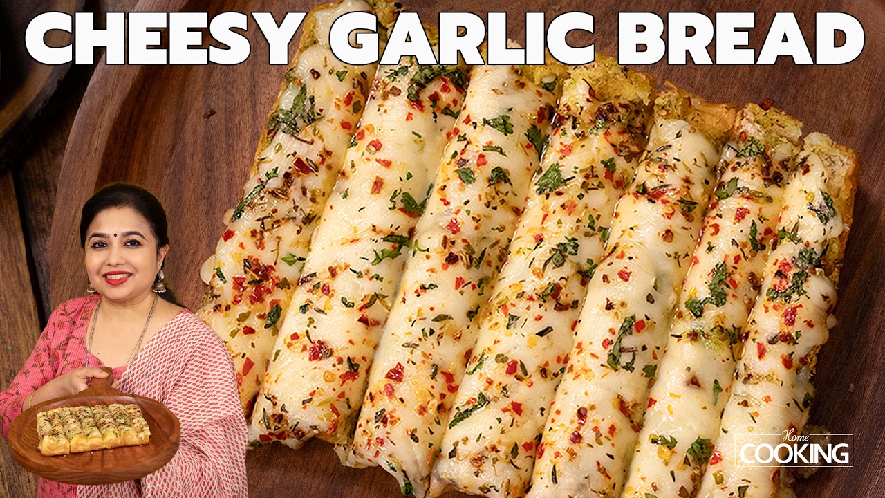 Cheesy Garlic Bread | No Oven Needed | Quick Evening Snack | Easy Starter Recipe
