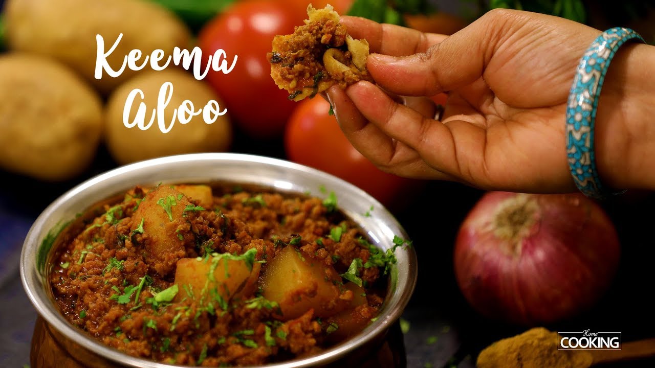 Aloo Keema Recipe | Aloo Mutton keema | Mutton keema Recipe | Side dish for Chapathi | Keema Recipe