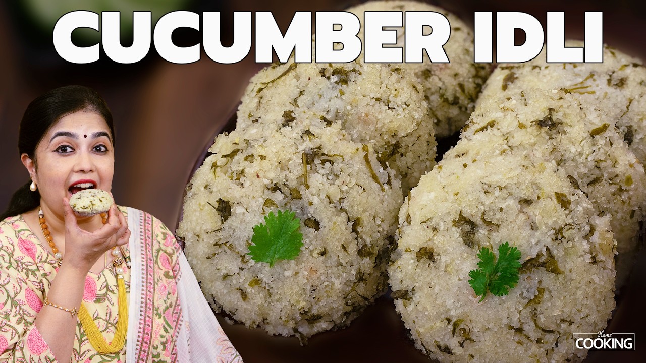 Cucumber Idli | Ready in Minutes | No Grinding No Fermentation | Instant Healthy Tiffin Idea