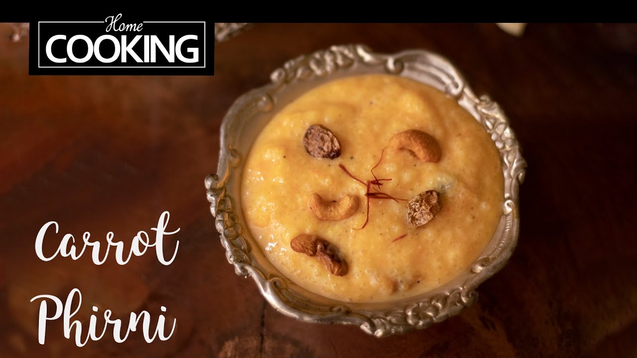 Carrot Phirni | Indian Dessert recipe | Indian Sweet Recipes | Carrot Recipes | Firni Recipes