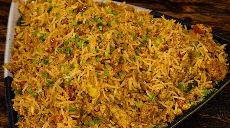 Andhra Style Egg Rice 5 Andhra Egg Rice