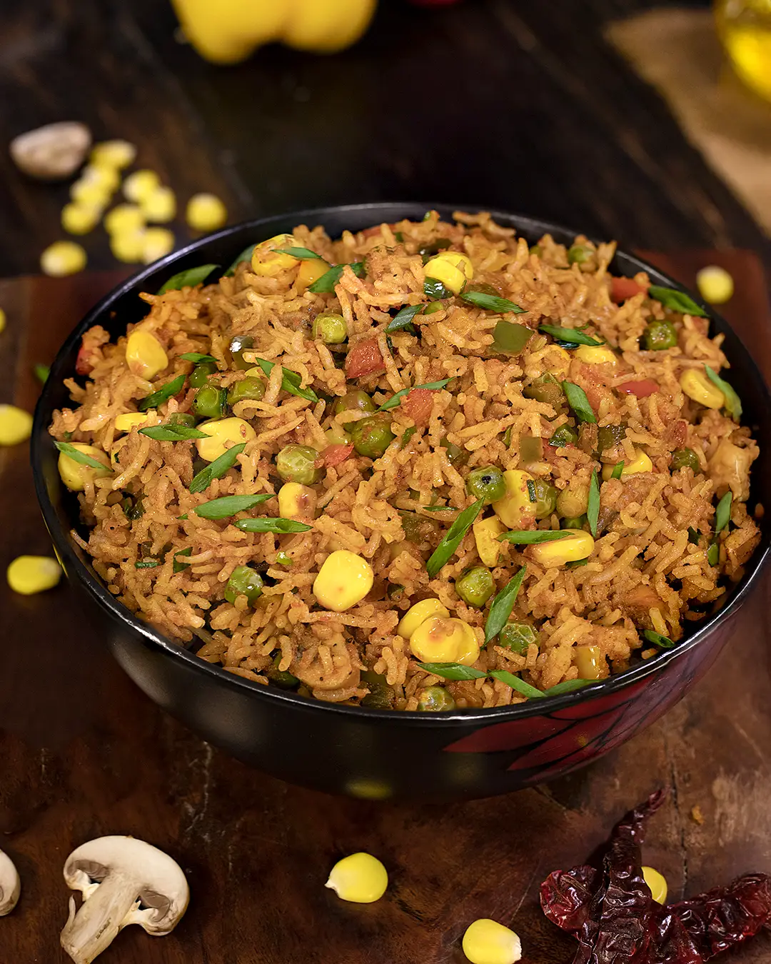 Malaysian Veg Fried Rice