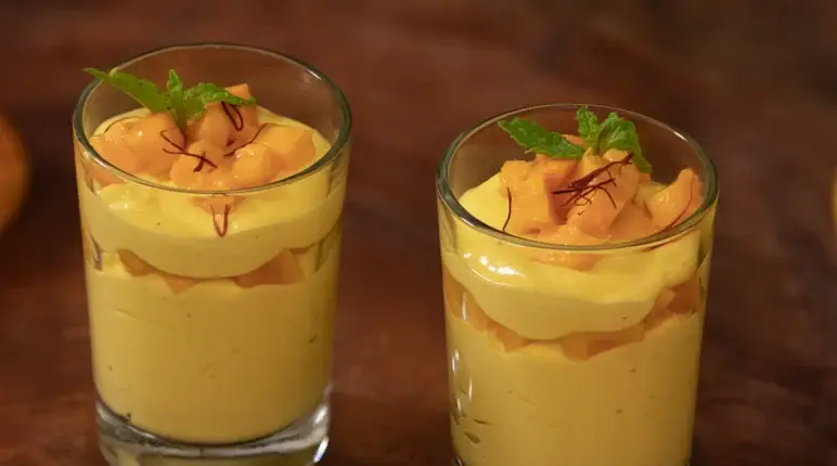 Mango Shrikhand (Amrakhand) 2 Mango Shrikhand
