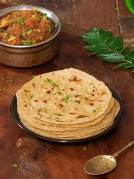 Leftover Rice Chapati