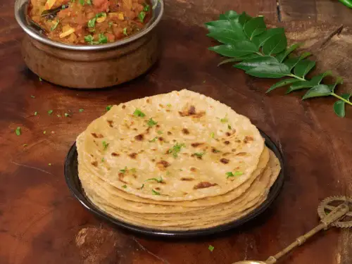 Leftover Rice Chapati
