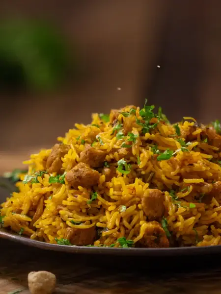 Soya Chunks Pulao