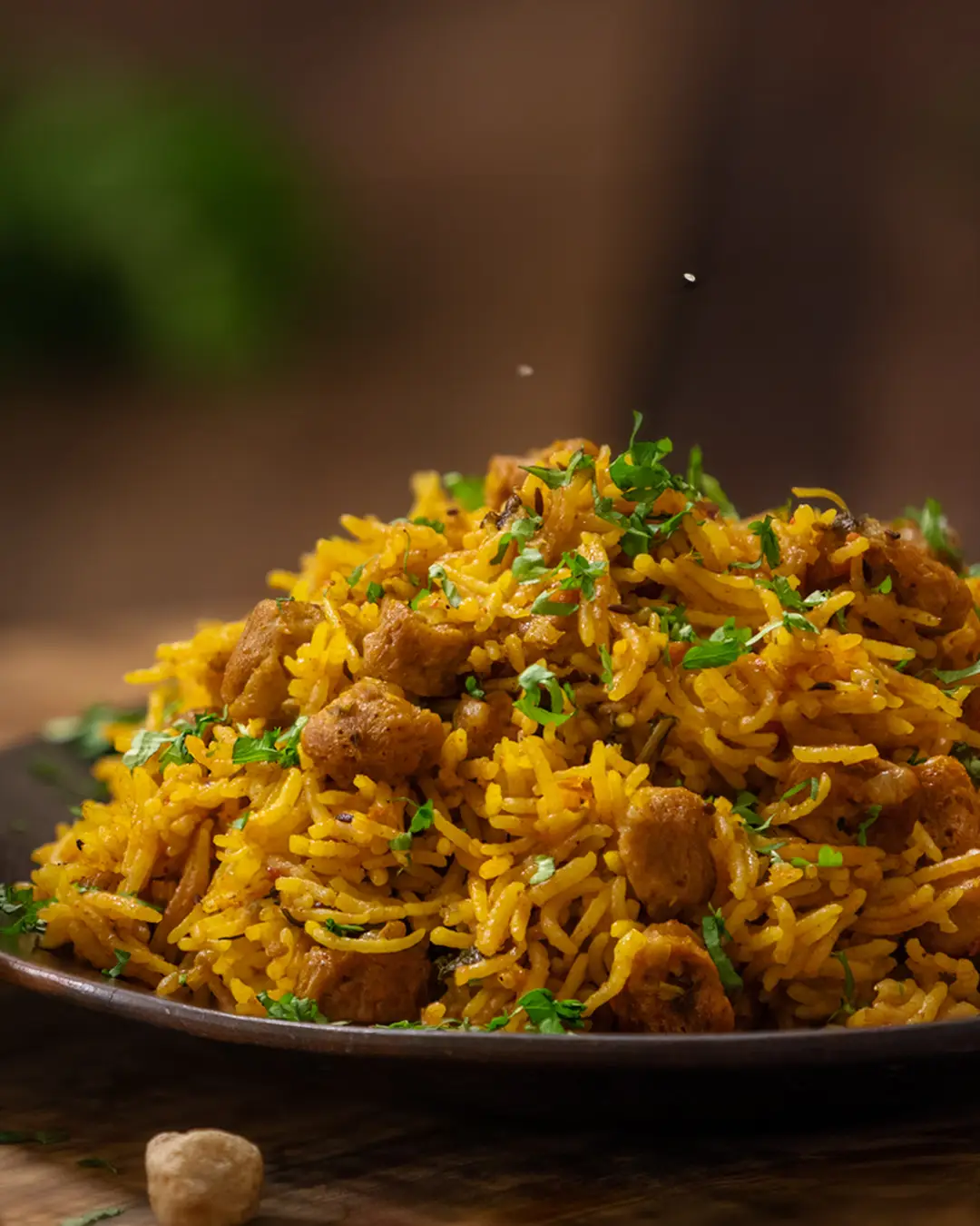 Soya Chunks Pulao