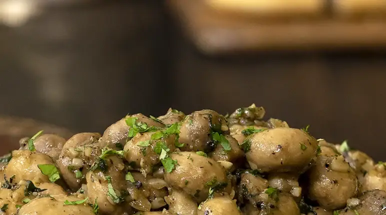 Butter Garlic Mushrooms 4 Butter Garlic Mushrooms