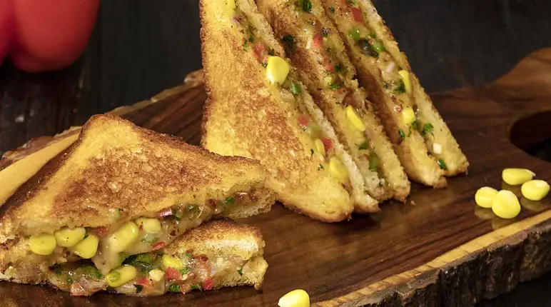 Veg Cheese Toasties 9 Veg Cheese Toasties