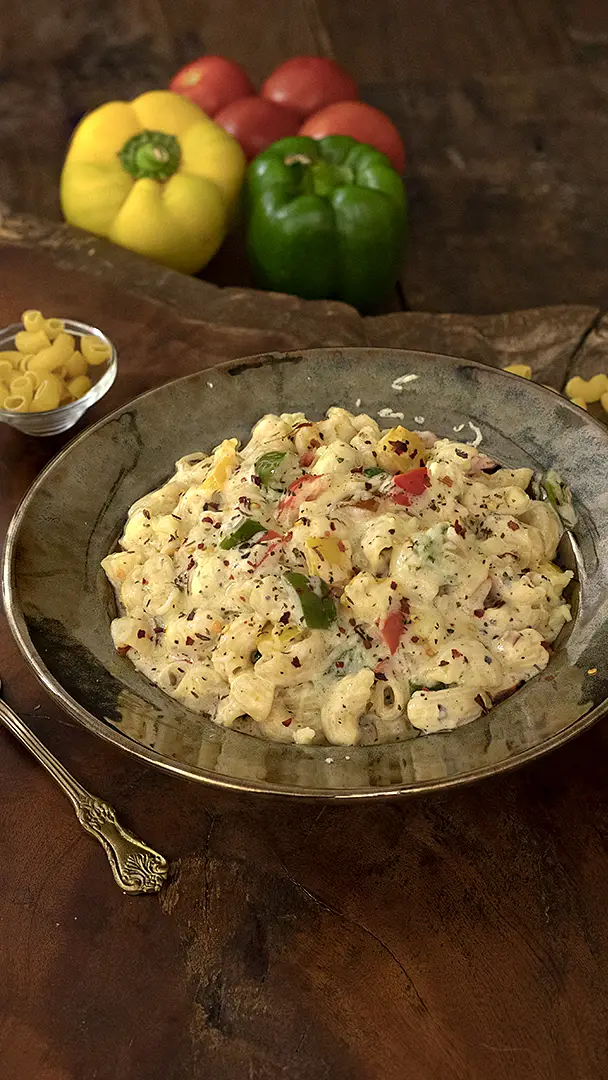 White sauce macaroni