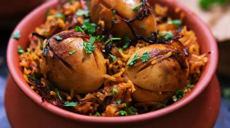egg biryanI