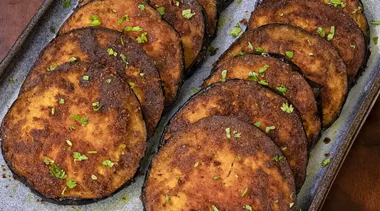 Brinjal Tawa Fry
