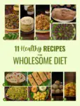 Healthy recipe for wholesome diet