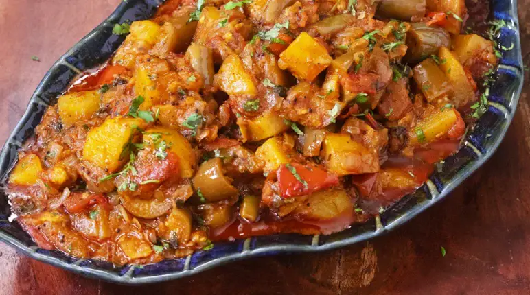 Aloo-Brinjal-Masala