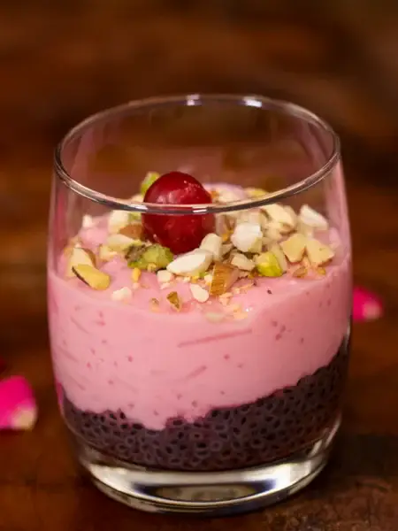 Falooda Custard Pudding