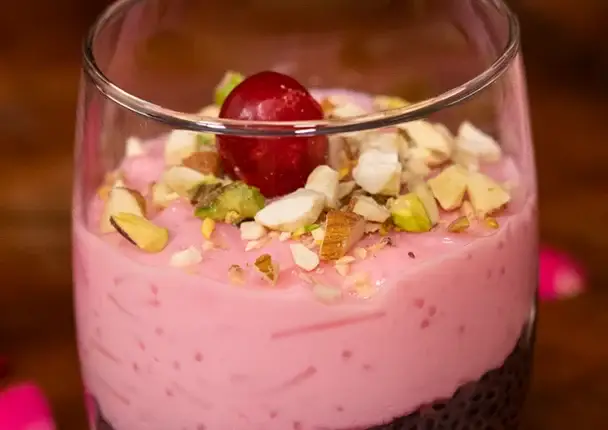 Falooda Custard Pudding 4 Falooda Custard Pudding
