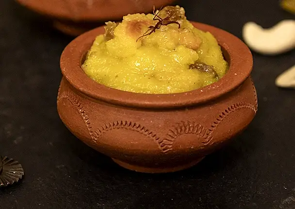 Mango Sooji Kesari 10 Mango Sooji Kesari