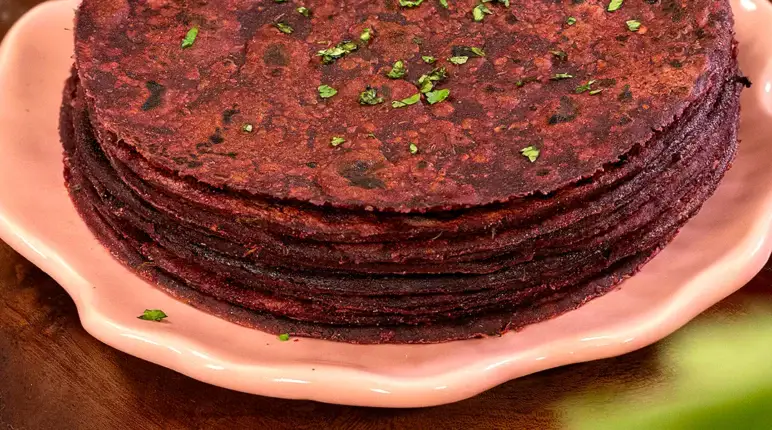 Beetroot Chapathi